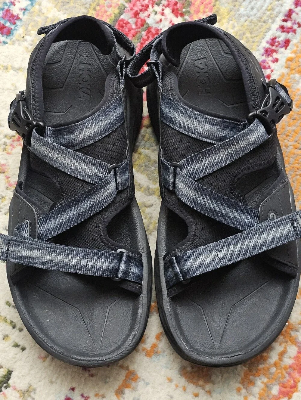 HOKA One One Infini Hike TC Hiking Strap Sandals Men's Size 12 Shoes